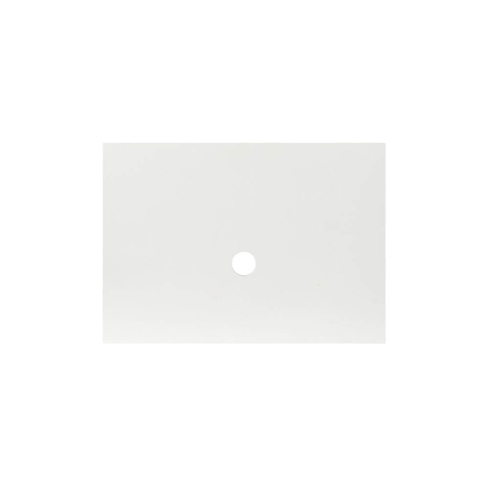 Native Trails - 30'' Native Stone Vanity Top in Pearl- Vessel Cutout with No Faucet Hole - Pearl