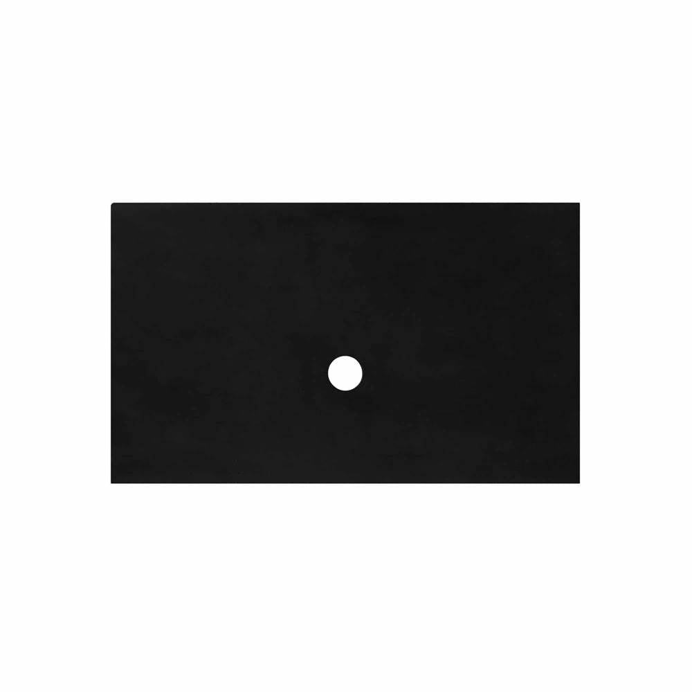 Native Trails - 36'' Native Stone Vanity Top in Charcoal- Vessel Cutout with No Faucet Hole - Charcoal