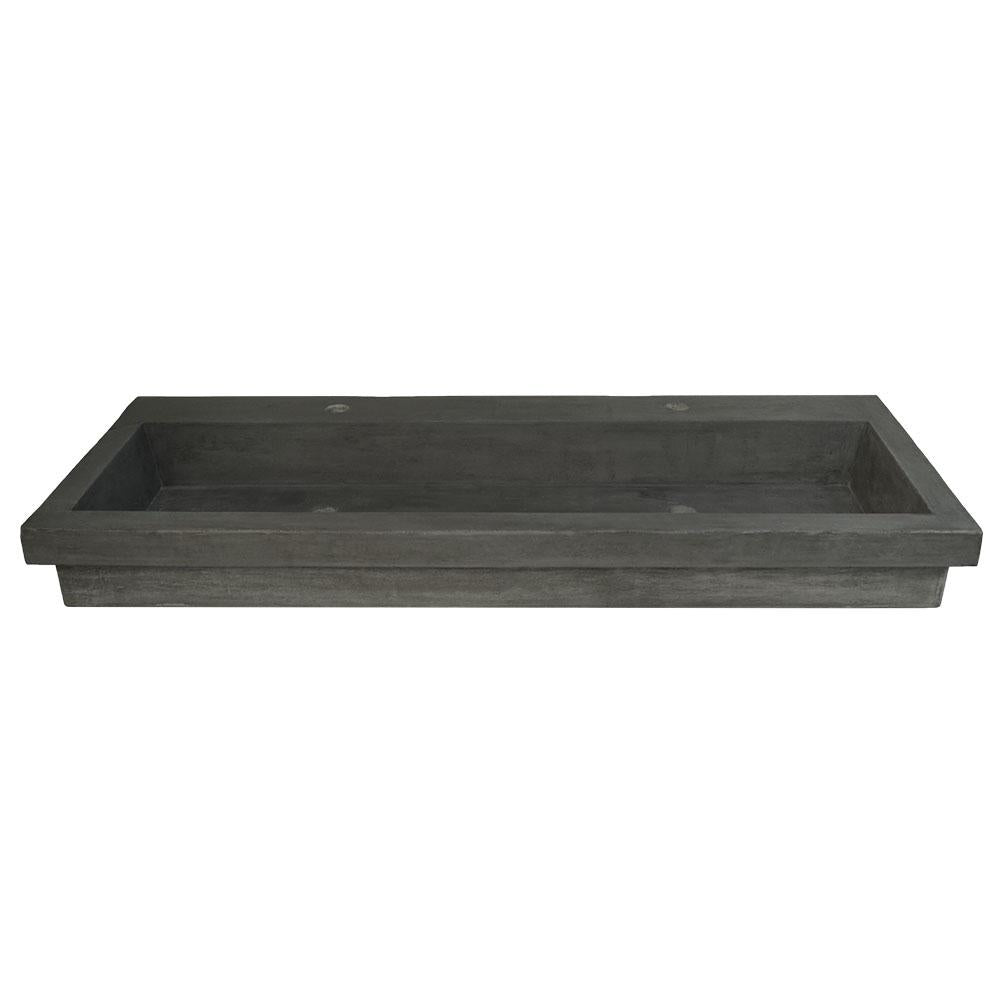 Trough 4819 Bathroom Sink in Ash