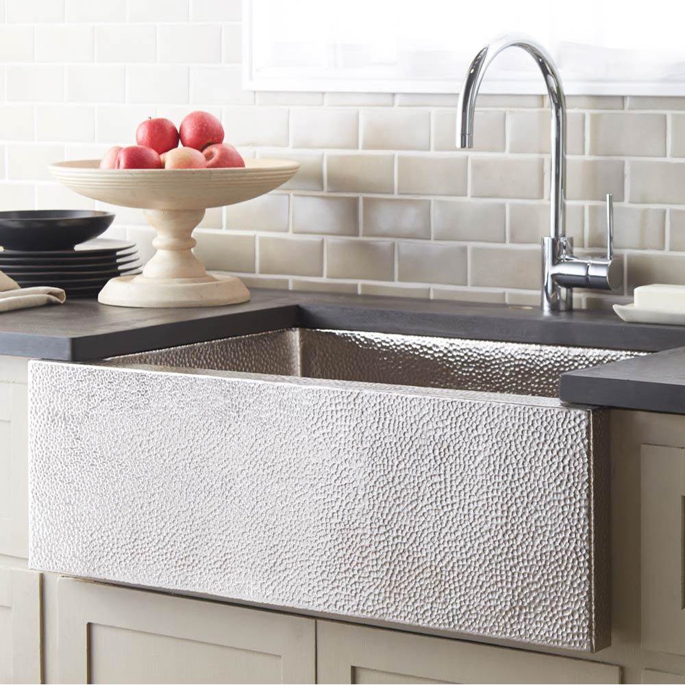 Native Trails - Pinnacle Kitchen SInk in Brushed Nickel - Brushed Nickel