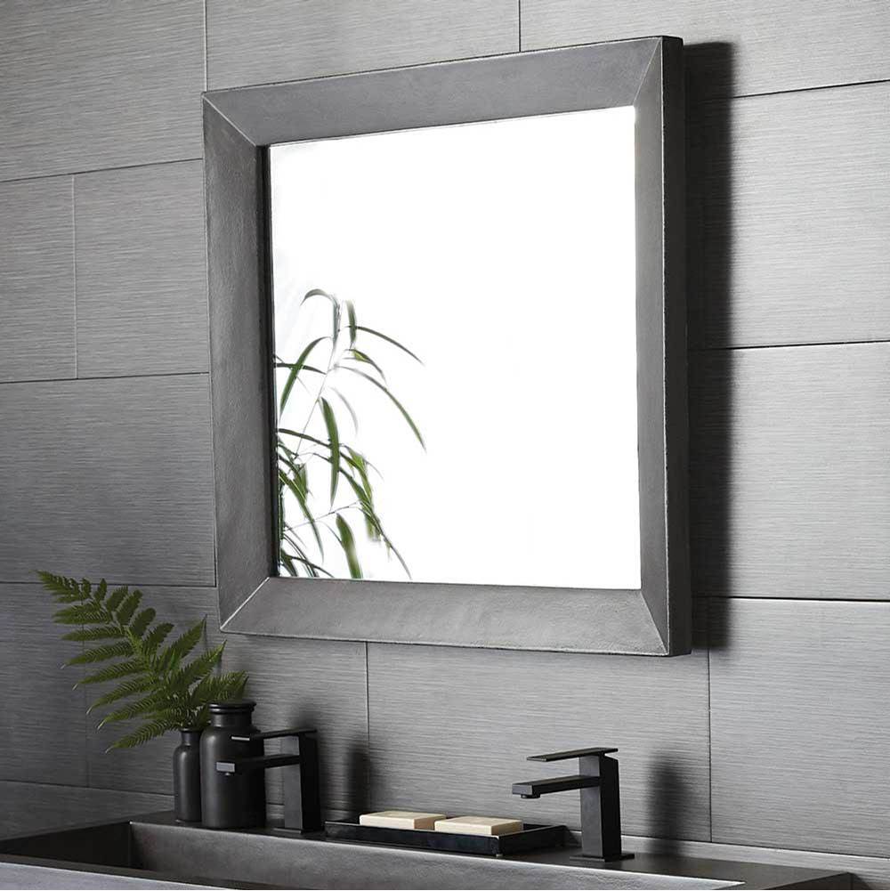 Native Trails - Portola Large Mirror in Slate - Slate