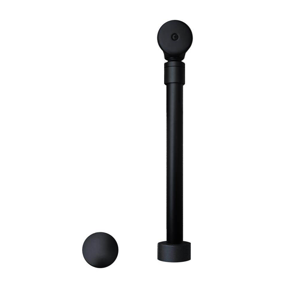 Native Trails - Push to Seal Bath Waste & Overflow in Matte Black - Matte Black