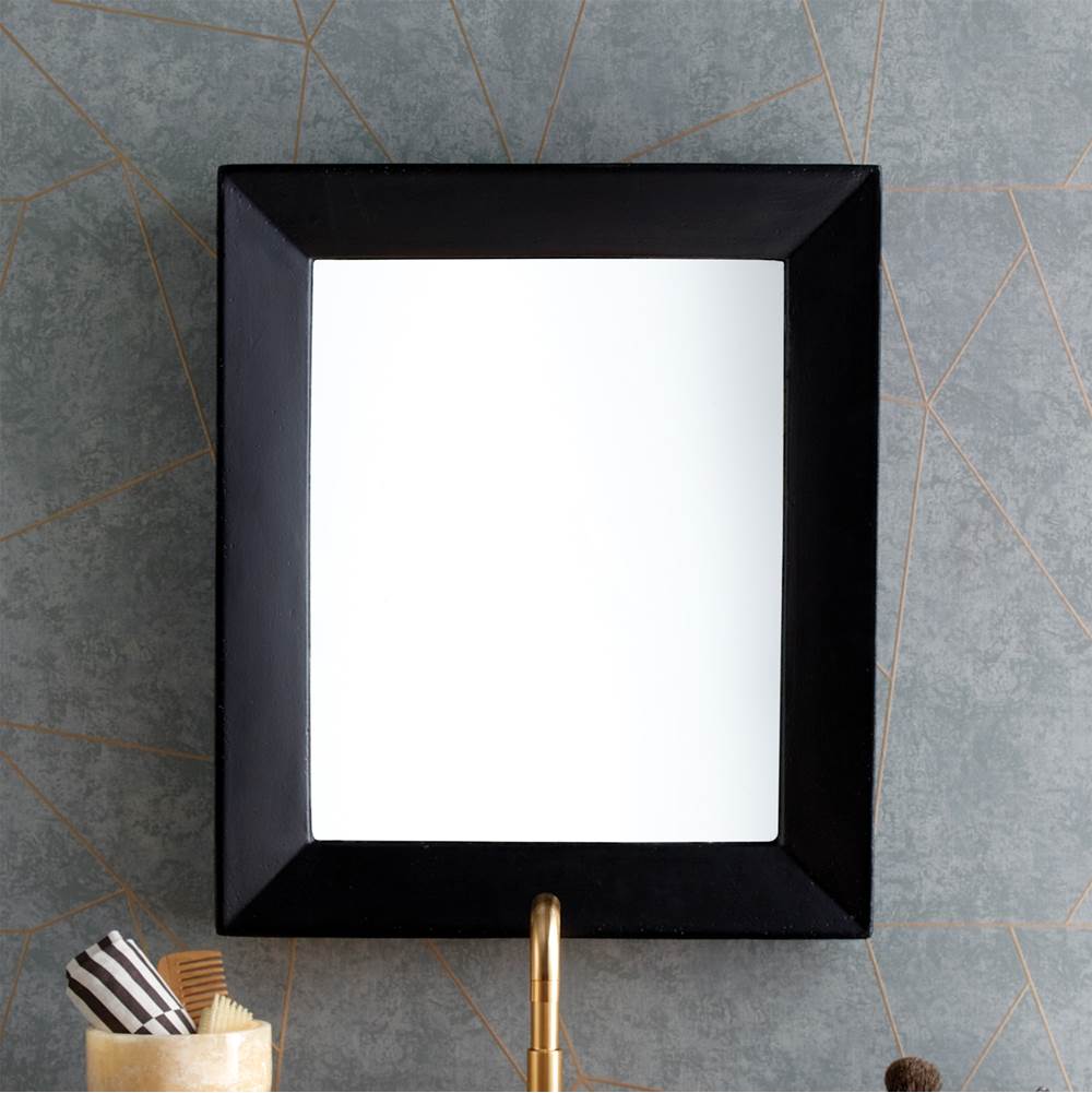Portola Small Mirror in Ash