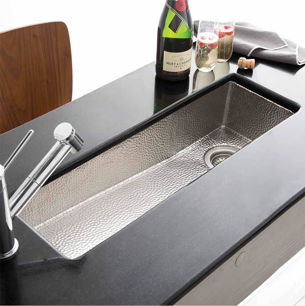 Native Trails - Rio Chico Bar and Prep Sink in Brushed Nickel - Brushed Nickel