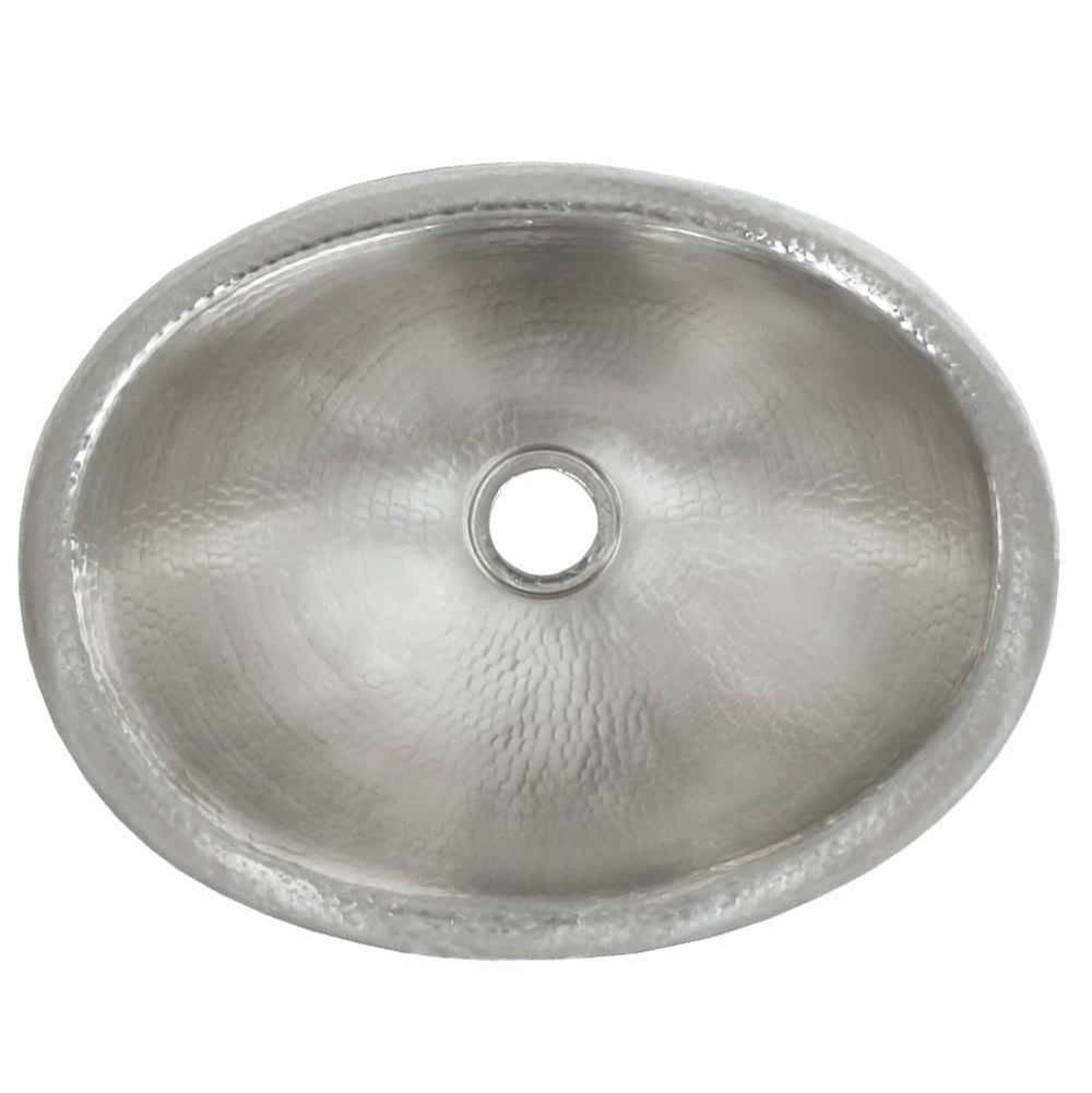 Rolled Baby Classic Bathroom Sink in Brushed Nickel