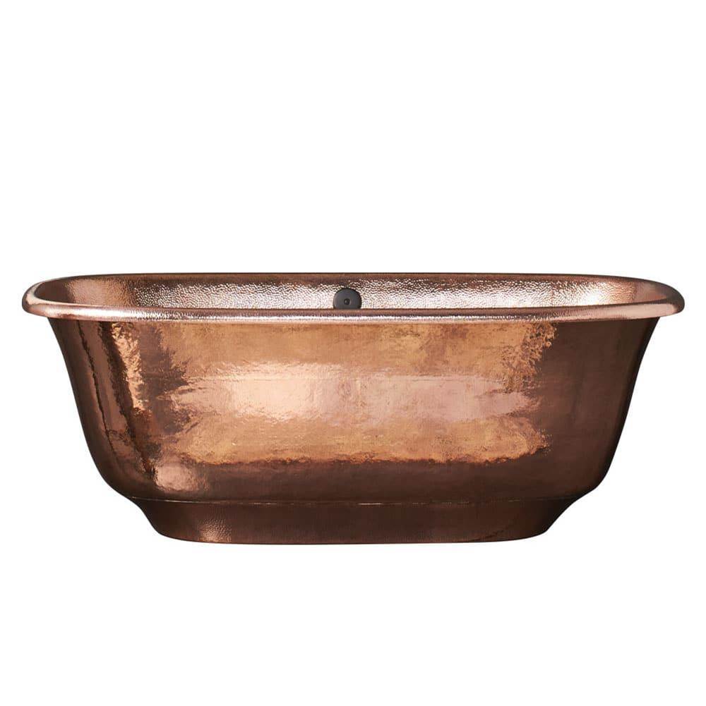 Santorini Copper Bathtub in Polished Copper