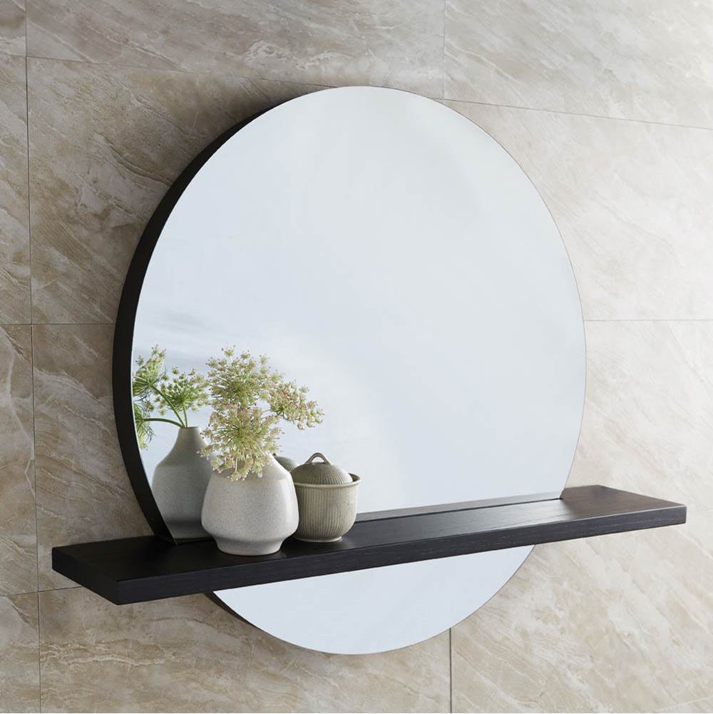 Solace 22'' Shelf in Sunrise Oak - Mirror sold separately