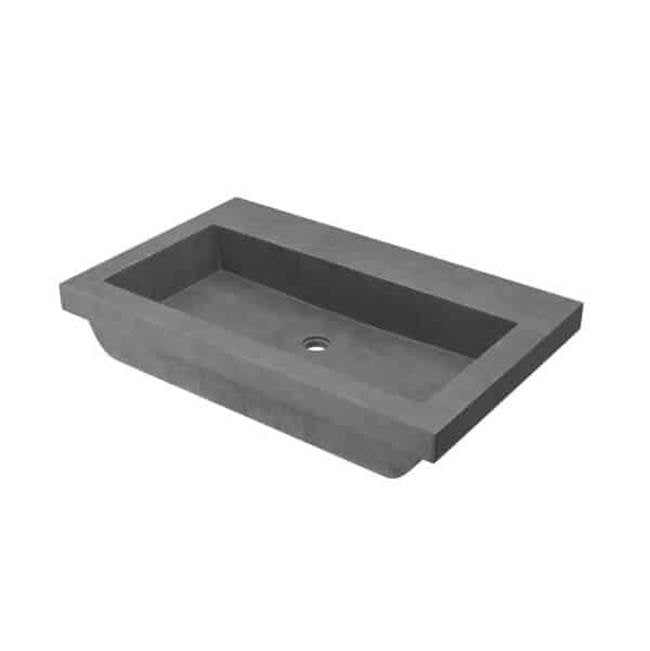 Native Trails - Trough 3019 in Slate - No Faucet Holes - Slate