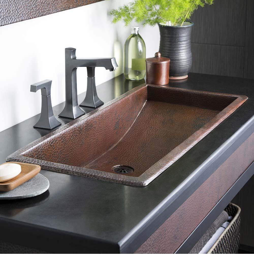 Native Trails - Trough 36 Bathroom Sink in Antique Copper - Antique Copper