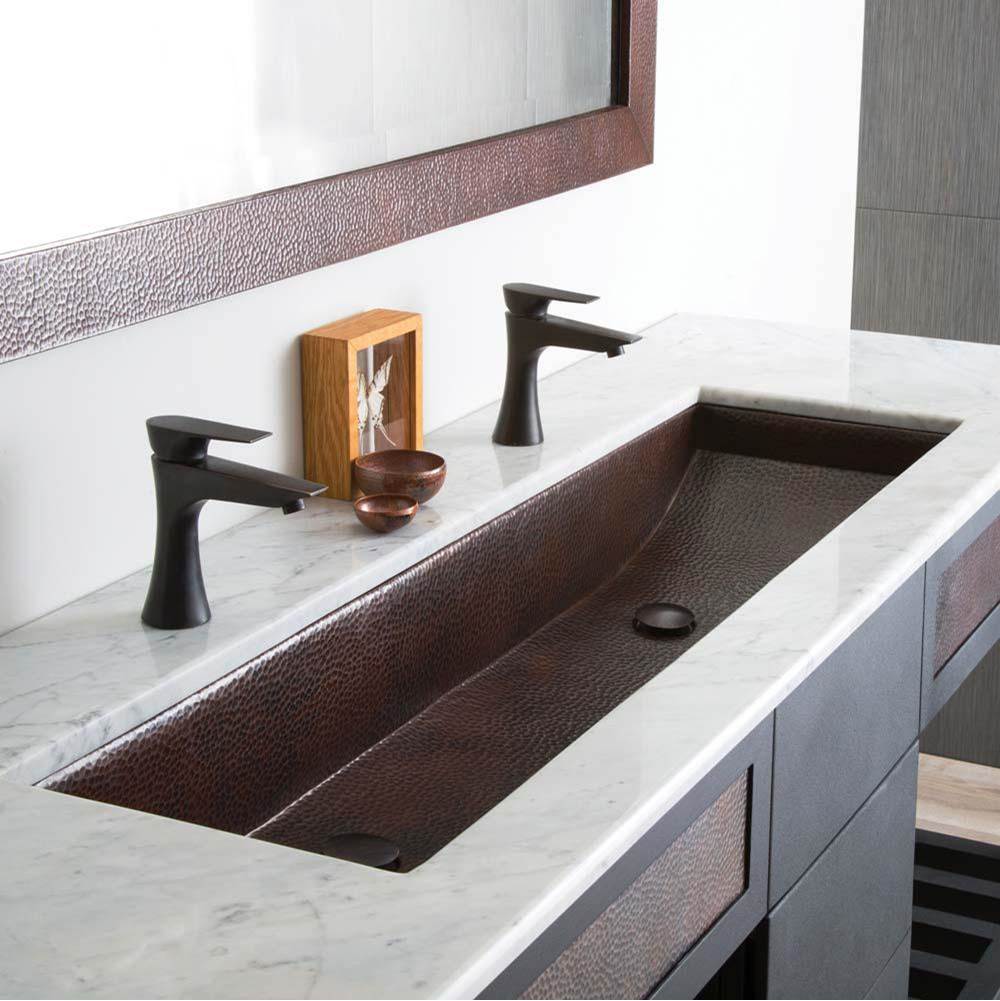 Native Trails - Trough 48 Bathroom Sink in Antique Copper - Antique Copper