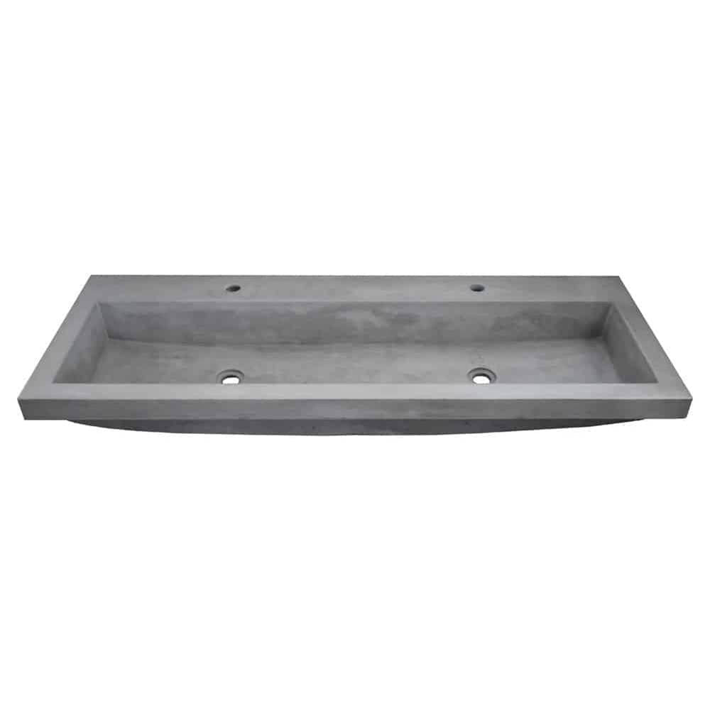 Trough 4819 Bathroom Sink in Ash