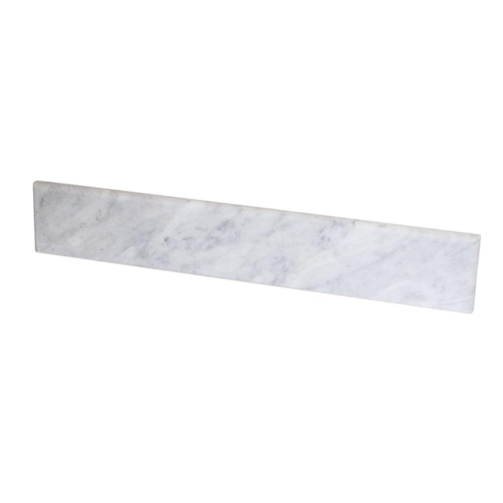 Native Trails - 36'' Carrara Backsplash - Carrara