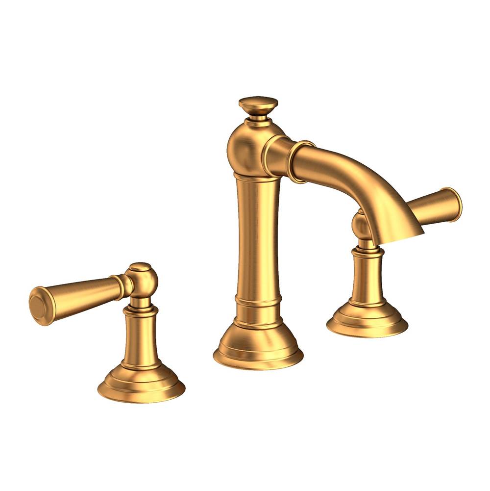Newport Brass - Aylesbury Widespread Lavatory Faucet - Satin Gold Pvd