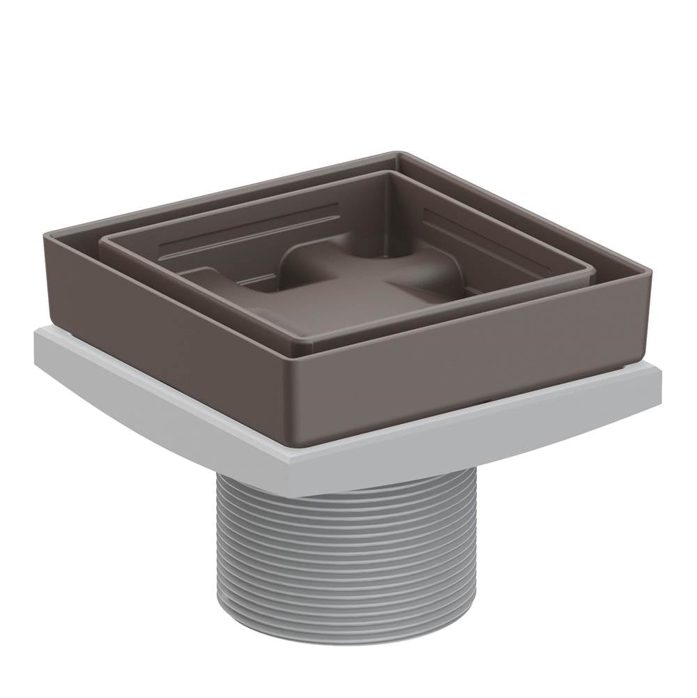 Newport Brass - 4'' Tile In Drain Throat - Oil Rubbed Bronze