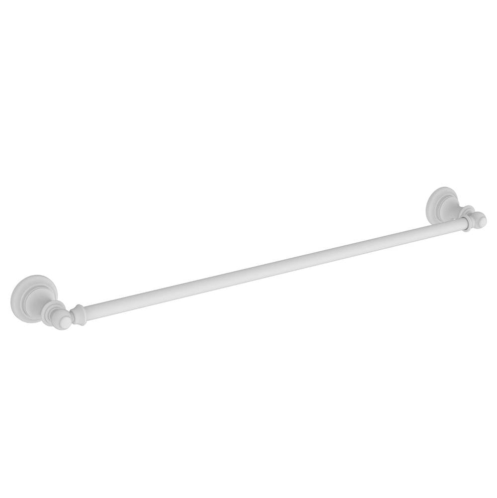 Newport Brass - 24'' Towel Bar - Matte White