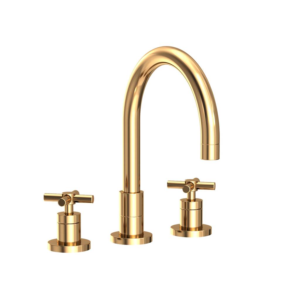 Newport Brass - East Linear Kitchen Faucet - Polished Brass Uncoated Living