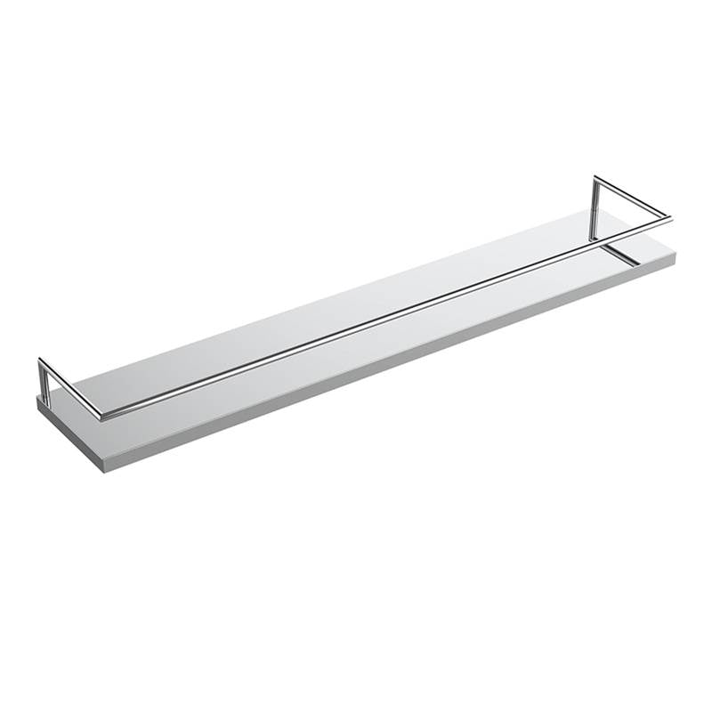 Neelnox - Series 590 Shower Shelf Size 24 x 4.5 x 2.1 inch Finish: Matte White - Matte White