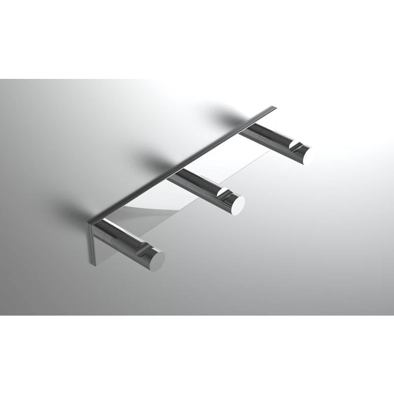 Neelnox - Collection Inspire Robe Hook Triple Finish: Matte White - Matte White