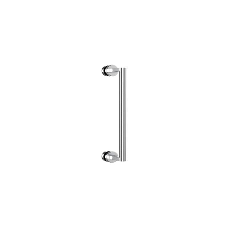 Neelnox - Collection Hugo 24'' Single Door Handle Standard Rosette Finish: Matte White - Matte White