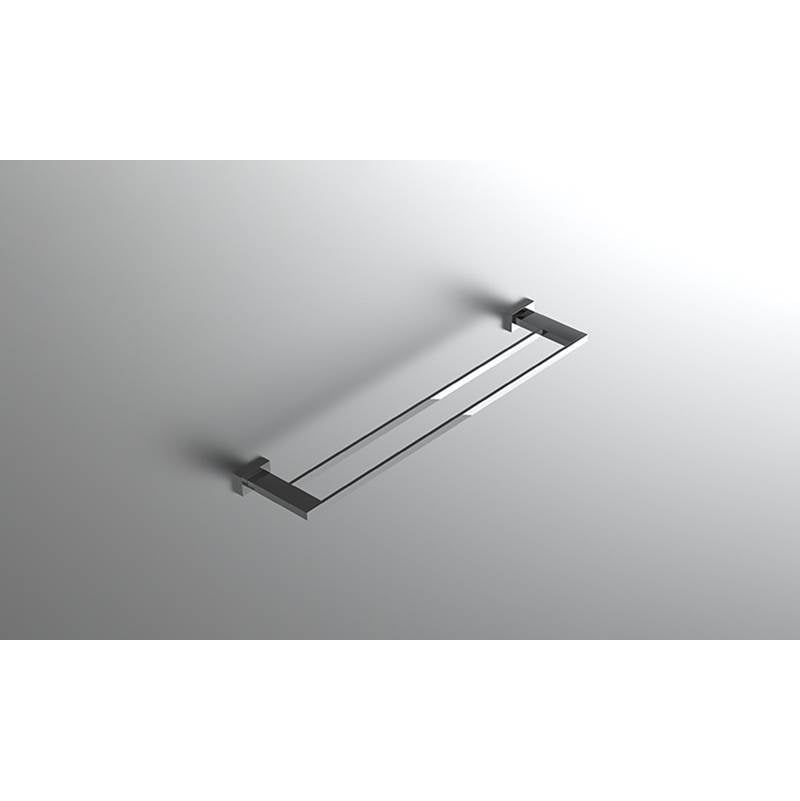 Neelnox - Collection Emergence Towel Bar Double Finish: Matte White - Matte White