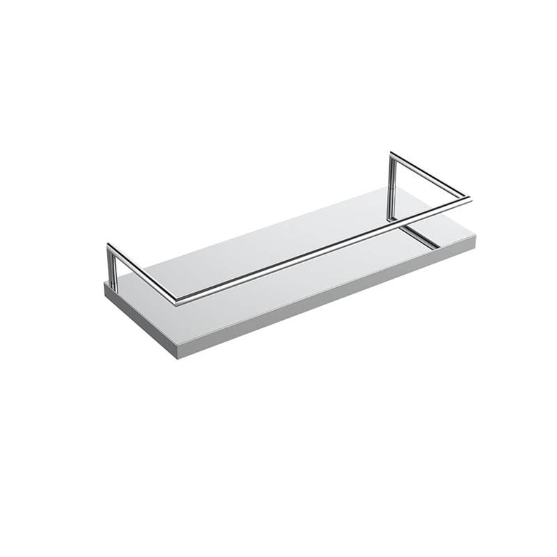 Neelnox - Series 590 Shower Shelf Size 12 x 4.5 x 2.1 inch Finish: Matte White - Matte White