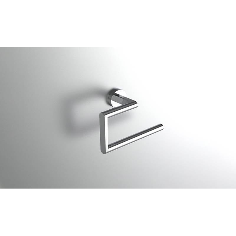 Neelnox - Collection Hugo Towel Ring Finish: Matte White - Matte White
