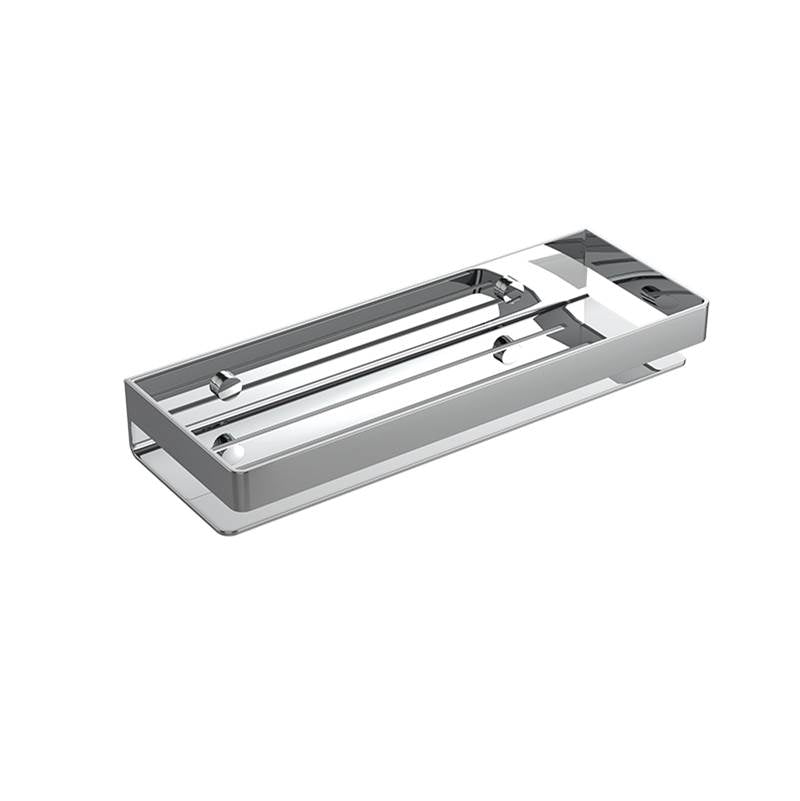 Neelnox - Series 510 Shower Shelf Size 12 x 4.4 x 1.9 inch Finish: Matte White - Matte White
