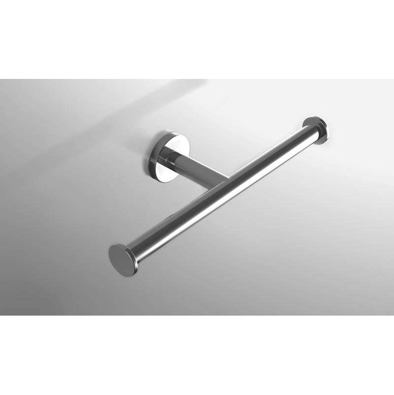 Neelnox - Collection Form Toilet Paper Holder Double Finish: Matte White - Matte White