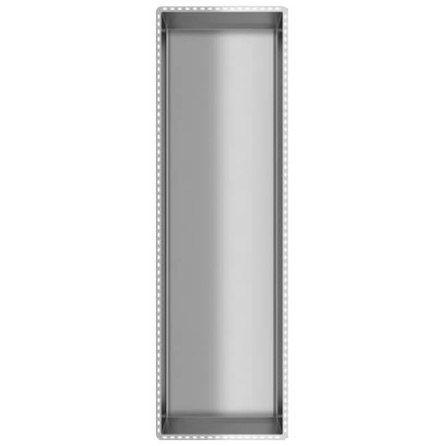Neelnox - Series Origin Undermount Niche Installed Size12 x 42 x 3.8 Finish: Polished Rose Gold - Polished Rose Gold
