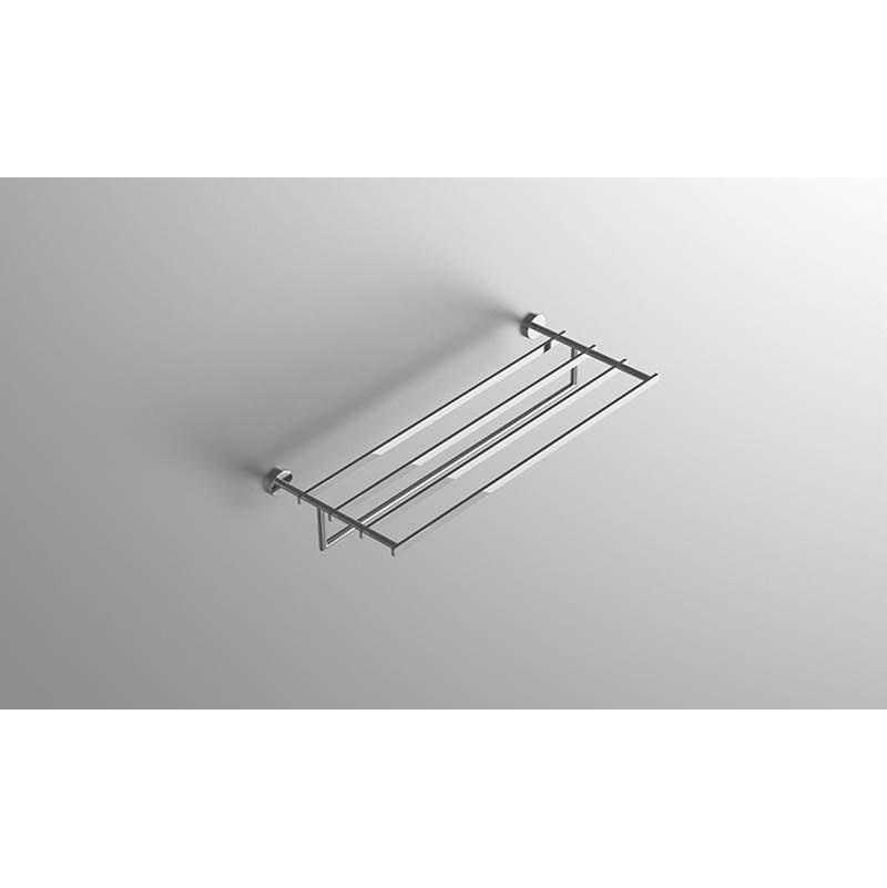 Neelnox - Collection Forest Towel Rack with Bar Finish: Matte White - Matte White