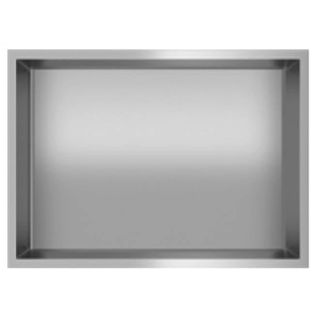 Neelnox - Series Origin Flushmount Niche Installed Size18 x 12 x 3.8 Finish: Polished Rose Gold - Polished Rose Gold