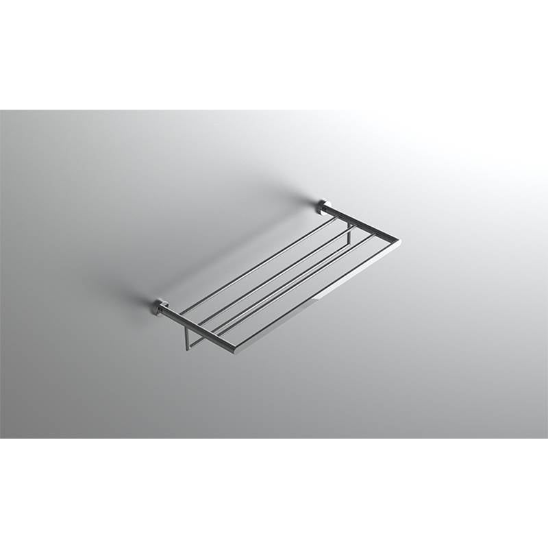 Neelnox - Collection Cello Towel Rack with Bar Finish: Matte White - Matte White
