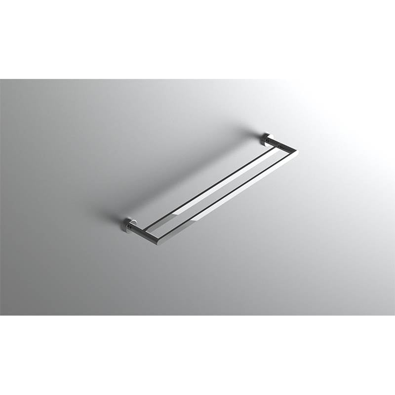 Neelnox - Collection Cello Towel Bar Double Finish: Matte White - Matte White