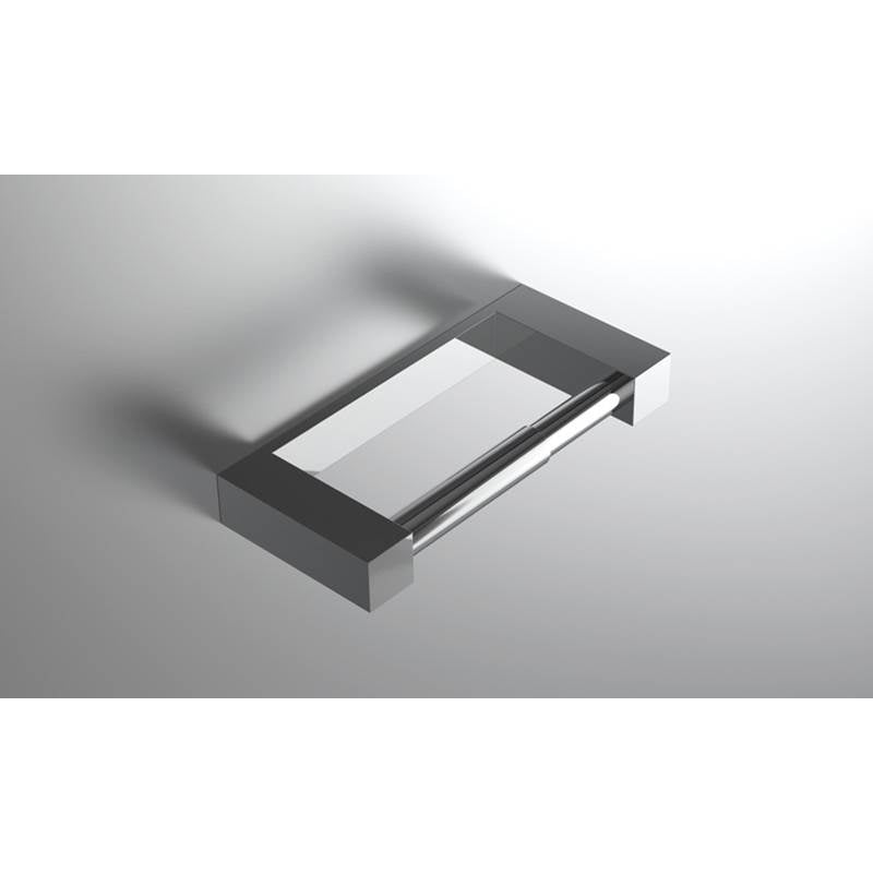 Neelnox - Collection Glacier Toilet Paper Holder Finish: Matte White - Matte White