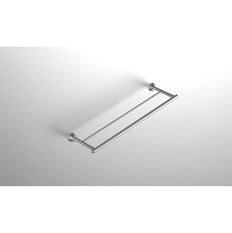 Neelnox - Collection Aire Classic Towel Bar Double Finish: Matte White - Matte White