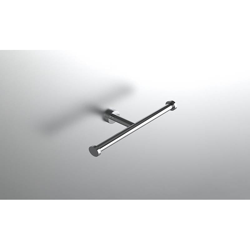 Neelnox - Collection Form Moderne Toilet Paper Holder Double Finish: Matte White - Matte White