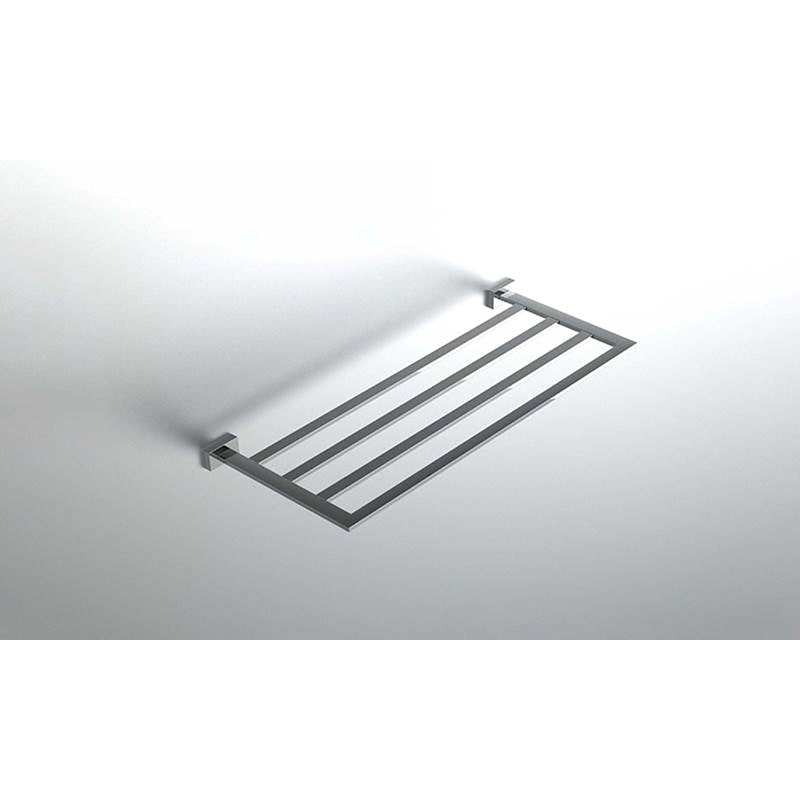 Neelnox - Collection Argyle Towel Rack Finish: Matte White - Matte White