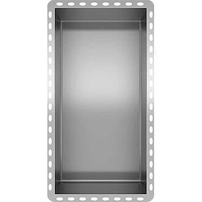 Neelnox - Series Origin Undermount Niche Installed Size6 x 12 x 3.8 Finish: Brushed Modern Bronze - Brushed Modern Bronze
