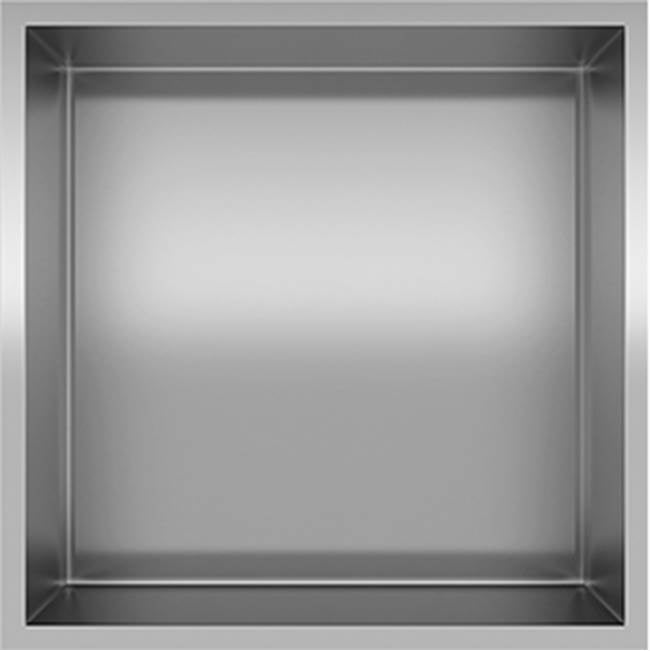 Neelnox - Series Origin Flushmount Niche Installed Size12 x 12 x 3.8 Finish: Brushed Modern Bronze - Brushed Modern Bronze