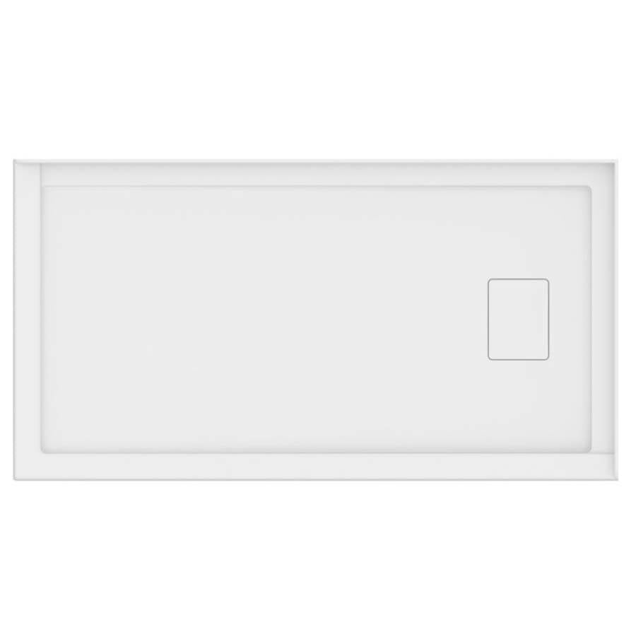 Neptune Rouge - ROUGE shower base 32X60, Right Drain, with Right tiling flange 2 sides, 60'' Opening, White - White