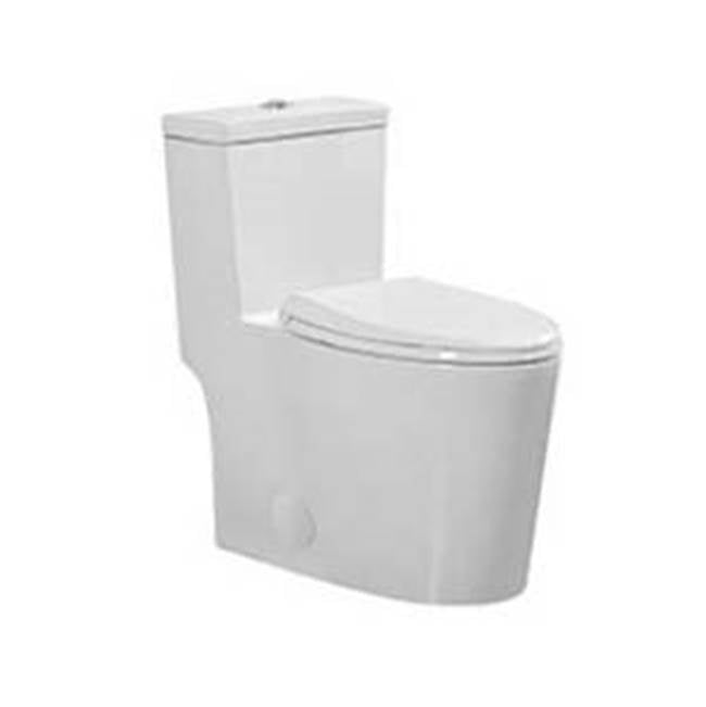 Neptune Rouge - PRAGUE TOILET, WHITE - White