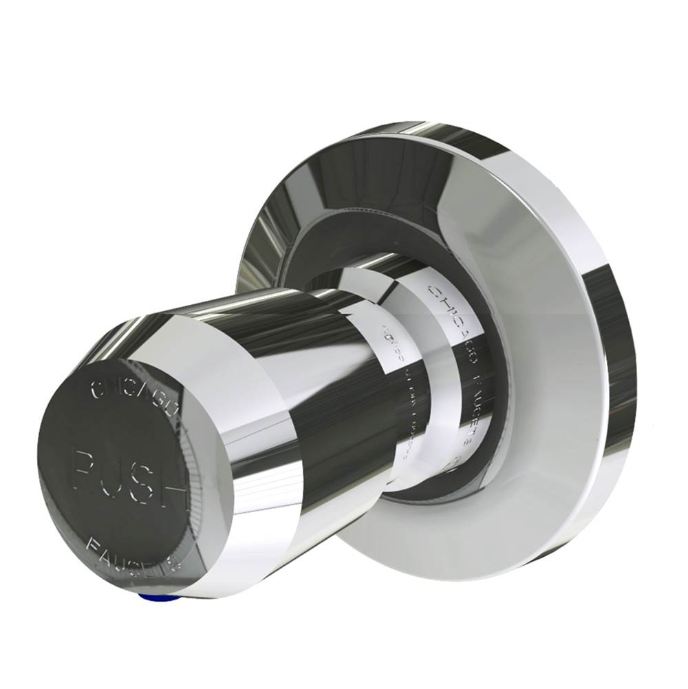 Outdoor Shower - Concealed Single Supply Valve - ADA Metered Valve - Chrome Plated Brass - Mirror
