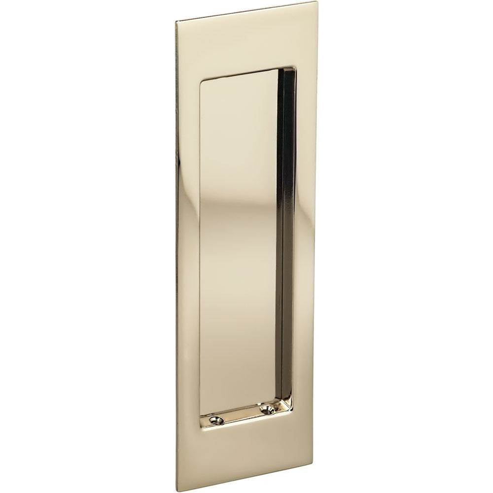 OMNIA - Flushcup, Modern Large Rectangle 7 X 2 9/32 US14 - Polished Lacquered Nickel