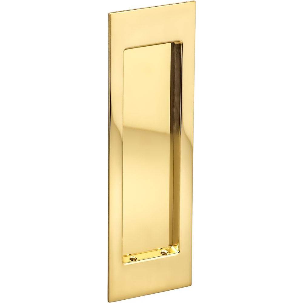 OMNIA - Flushcup, Modern Large Rectangle 7 X 2 9/32 US3A - Polished Unlacquered Brass