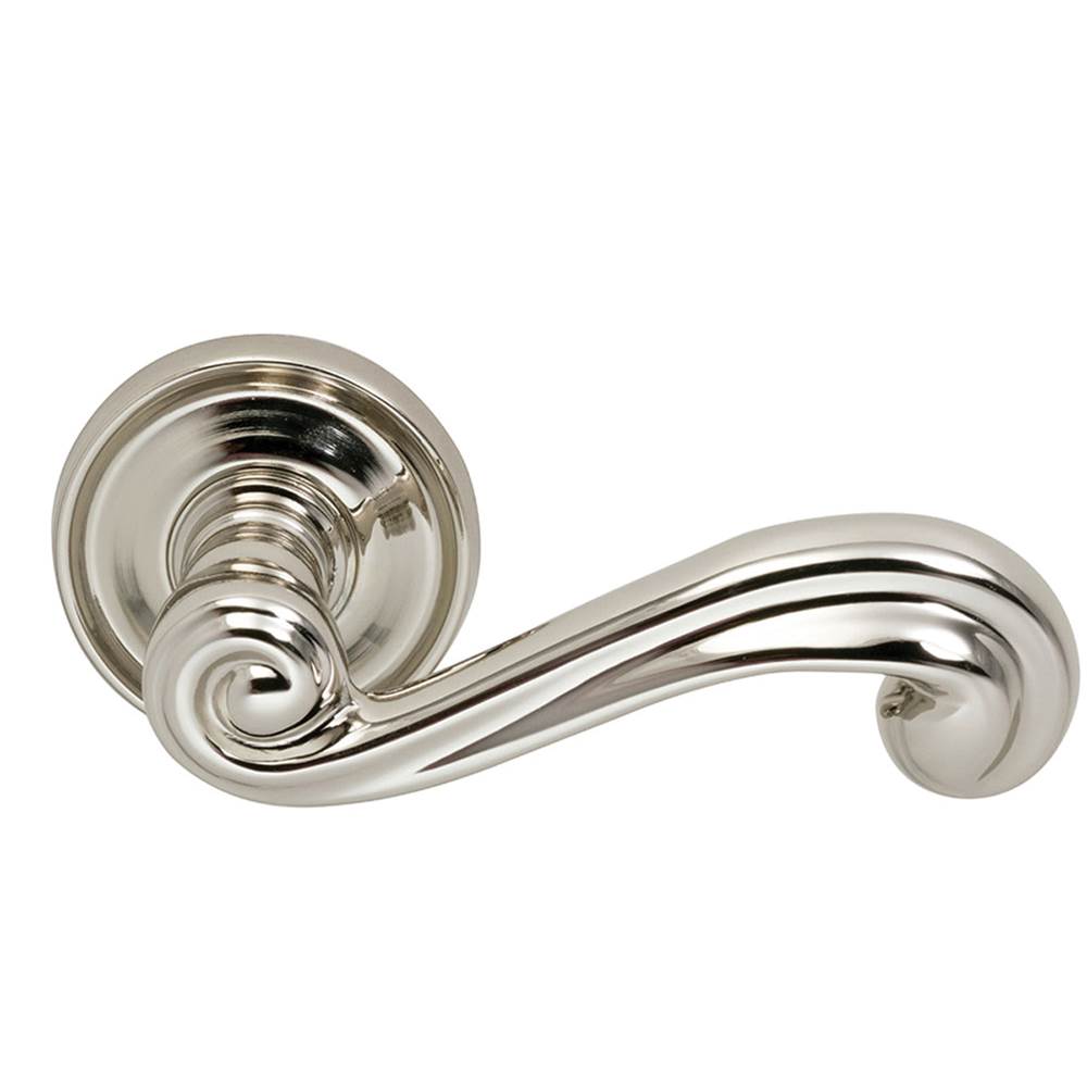 OMNIA - Passage Set 238/138 W/014 US14 - Polished Nickel Plated,Lacquered