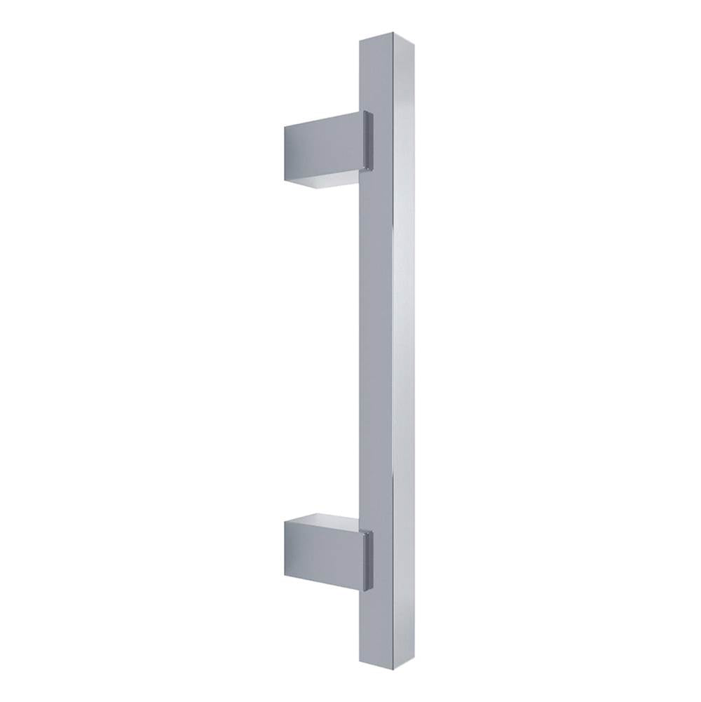 OMNIA - 4'' CC Cabinet Pull US26 - Polished Chrome Plated