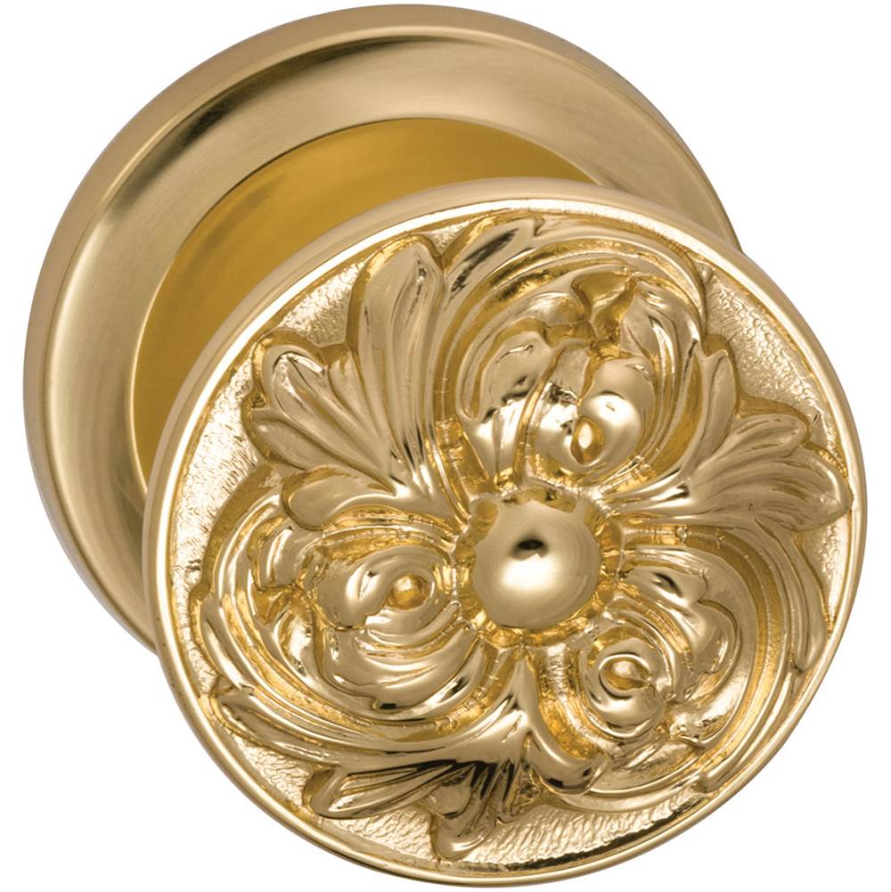 OMNIA - Privacy Latchset 134Dr. US3 - Lacquered Polished Brass