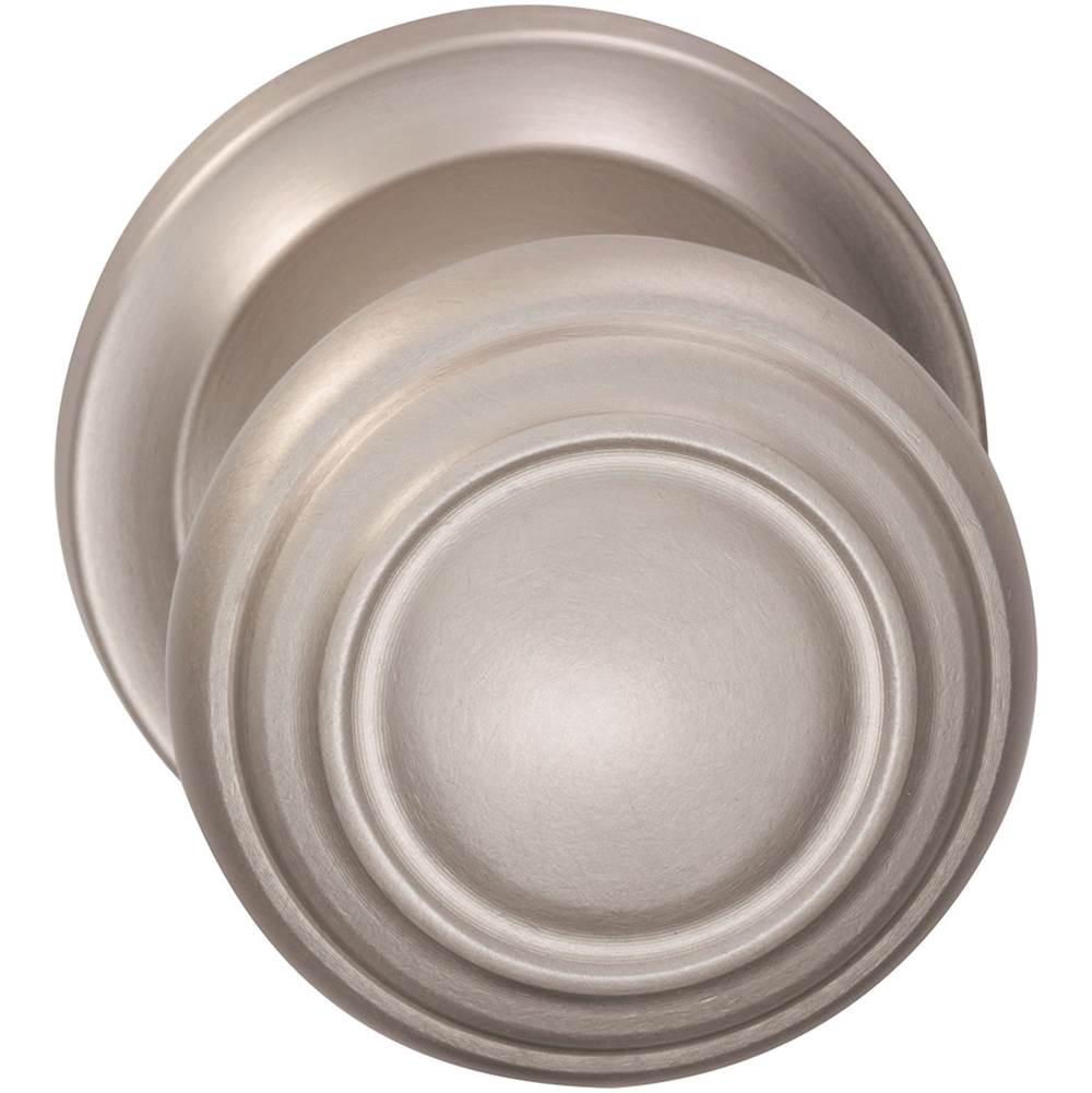 OMNIA - Passage Set 238/138 with 014 US15 - Lacquered Satin Nickel Plated