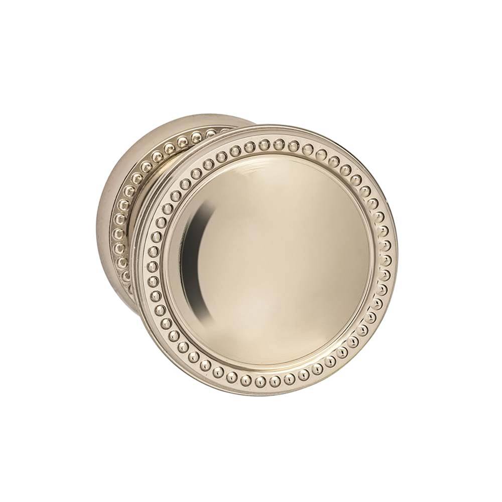 OMNIA - Beaded Knob 50 mm Rose Pa US5 - Lacquered Antique Brass