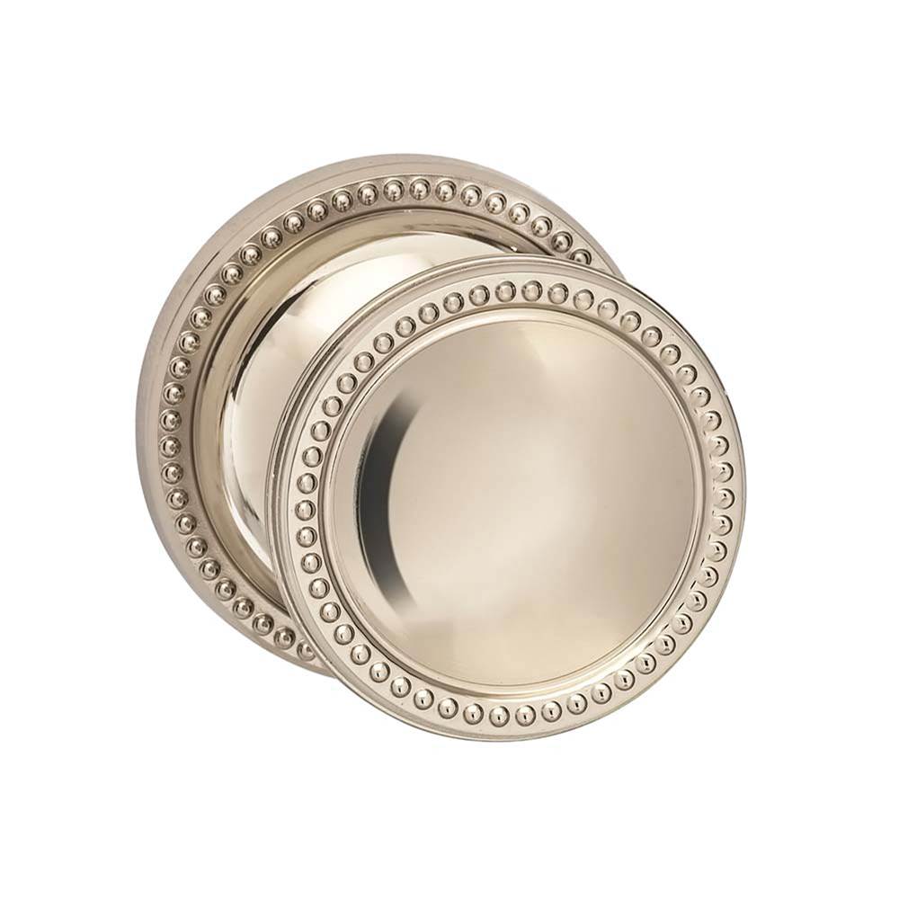 OMNIA - Beaded Knob 67 mm Rose Pa US5 - Lacquered Antique Brass